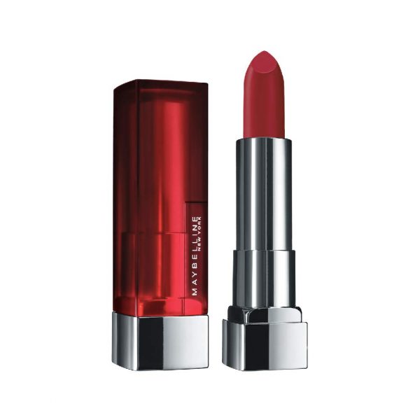 Maybelline Intense Colour, Keeps Lips Moisturised, 691 Rich Ruby, Color Sensational Creamy Matte Lipstick, 3.9g