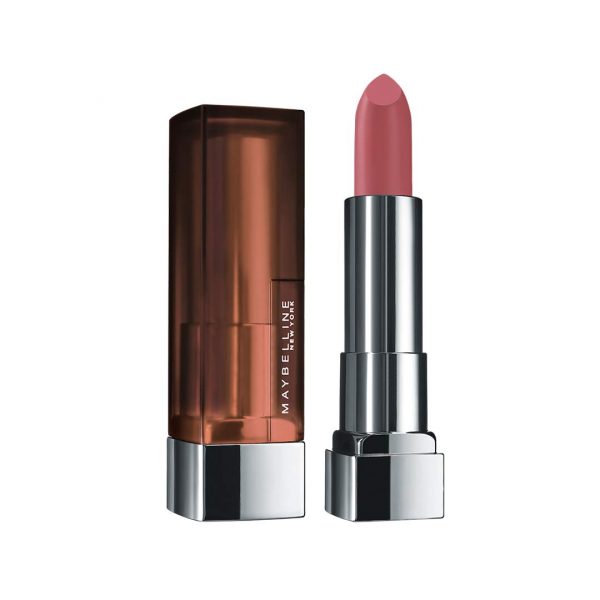 Maybelline New York Matte Lipstick, Intense Colour, Creamy Matte, 507 Almond Pink, 3.9gm