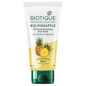 Biotique Bio Pine Apple Oil Balancing Face Wash for Oily Skin Types, 100ml