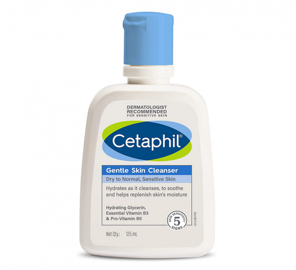 CETAPHIL, Gentle Skin Cleanser for Dry to Normal Face Wash, 125 ml