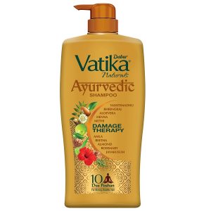 Dabur Vatika Ayurvedic Shampoo for Hair fall Control, 1L