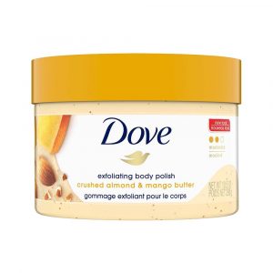 Dove Exfoliating Body Polish Scrub for Dry Skin, 298gm
