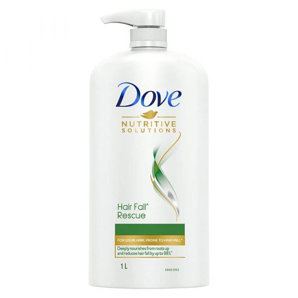 Dove Hair Fall Rescue Shampoo For Weak Hair, 1L