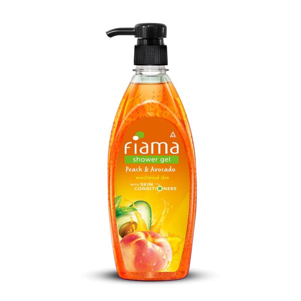 Fiama Shower Gel Peach & Avocado, Body Wash, 500ml