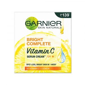 Garnier Bright Complete Vitamin C Serum Cream UV, 45gm