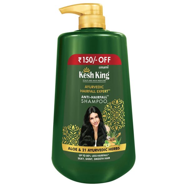 Kesh King Ayurvedic Anti Hairfall Shampoo, 1000ml