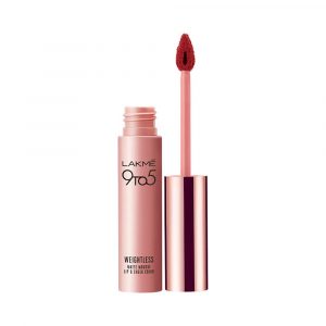 Lakme 9 to 5 Weightless Lip & Cheek Color, Brick Bloom, 9 gm