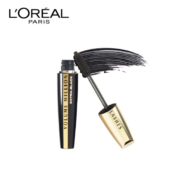 L'Oréal Paris Mascara, Fanned Out Lash Effect, Washable, Extra Black, 11ml