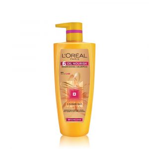 L'Oréal Paris Shampoo, Moisturising & Hydrating, 6 Oil Nourish, 1L
