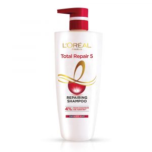 L'Oréal Paris Shampoo, With Pro-Keratin + Ceramide, Total Repair 5, 1L