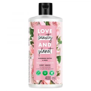 Love Beauty & Planet Moisturising Body Wash for Dry Skin, 400 ml
