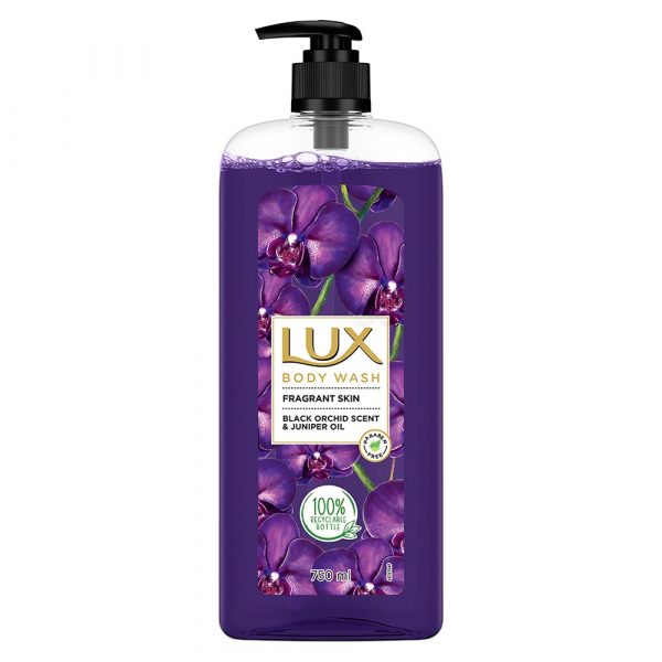 Lux Black Orchid Fragrance & Juniper Oil Bodywash, 750ml