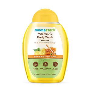 Mamaearth Body Wash with Vitamin C & Honey, Shower Gel, 300ml