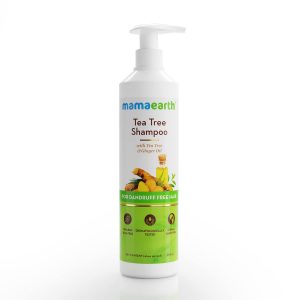 Mamaearth Tea Tree Anti Dandruff Shampoo With Tea Tree & Ginger Oil, 250ml