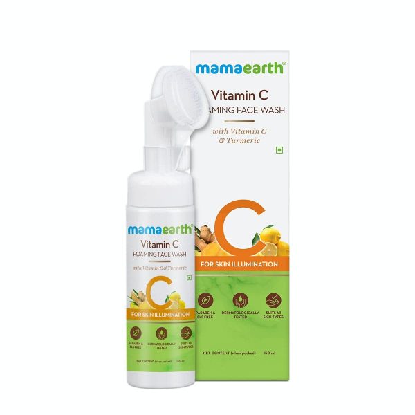 Mamaearth Vitamin C Face Wash, 150ml