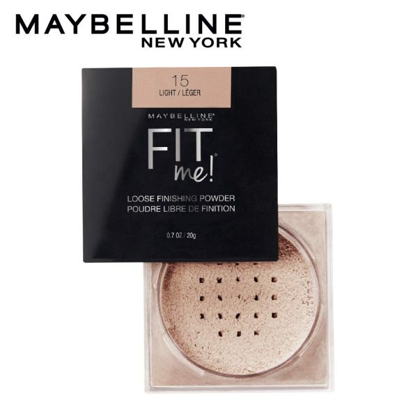 Maybelline New York Fit me Loose Finishing Powder, 15 Light, 20gm