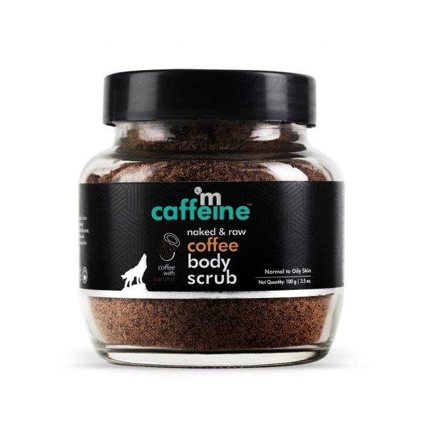 mCaffeine Exfoliating Coffee Body Scrub for Tan Removal, 100gm