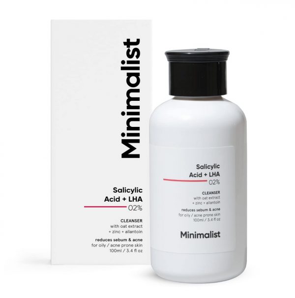 Minimalist 2% Salicylic Acid Face Wash for Men & Women, 100ml