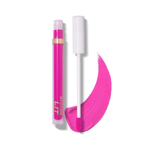 MyGlamm LIT Liquid Matte Lipstick-Burner (Pink), 3ml