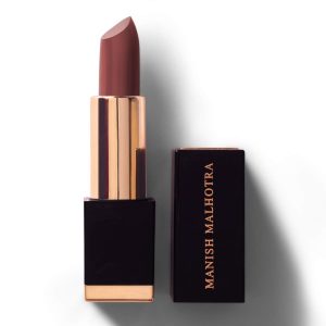 Myglamm Manish Malhotra Beauty Hi-Shine Lipstick-Mauve Struck (Purple), 4gm