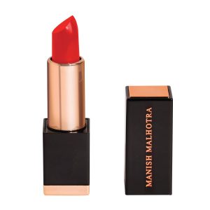 Myglamm Manish Malhotra Beauty Hi-Shine Lipstick-Radiant Red (Red), 4gm