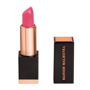 Myglamm Manish Malhotra Beauty Hi-Shine Lipstick-Rose Romance (Pink), 4gm