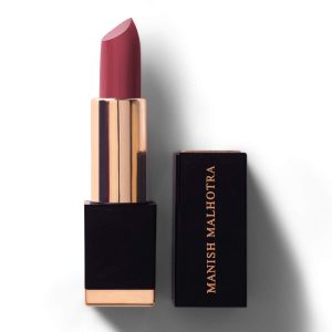 Myglamm Manish Malhotra Beauty Hi-Shine Lipstick-Wild Rose (Pink), 4 gm