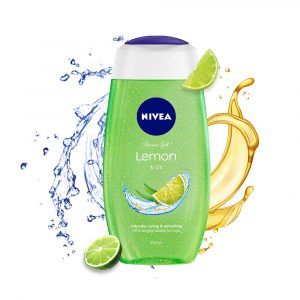 NIVEA Body Wash, Lemon & Oil Shower Gel, 250ml