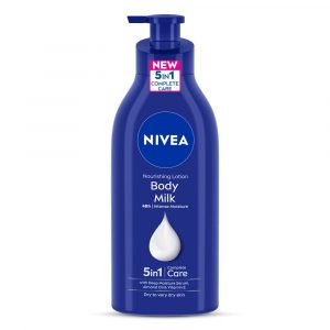 NIVEA Body Lotion for Very Dry Skin, Nourishing Body Milk, 600ml
