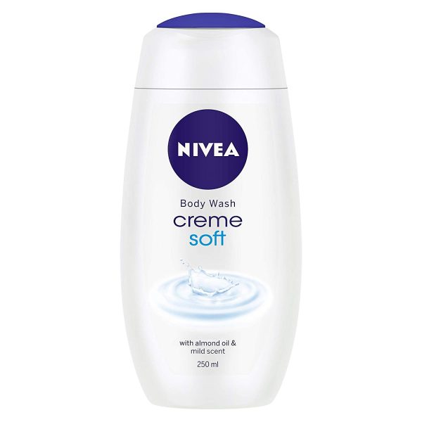 NIVEA Women Body Wash, Crème Soft Shower Gel, 250 ml