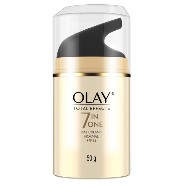 Olay Total Effects Day Cream With Vitamin B5, Niacinamide, Green Tea, SPF 15, 50gm