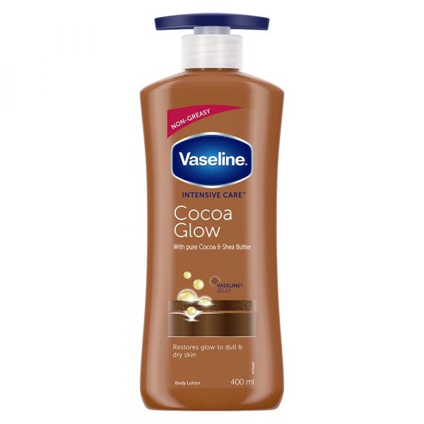 Vaseline Intensive Care Cocoa Glow Body Lotion, 400ml