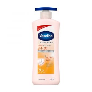 Vaseline Healthy Bright Sun Protection Body Lotion SPF 30, 400ml