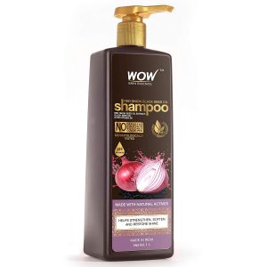 WOW Skin Science Onion Shampoo for Hair Growth and Hair Fall Control, 1L