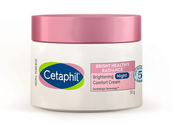 Cetaphil Brightening Night Comfort Cream, 50gm