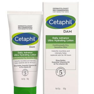 Cetaphil Daily Advance Ultra Hydrating Lotion for Dry/Sensitive Skin, 100gm