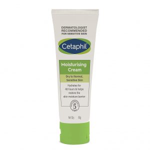 Cetaphil Moisturising Cream for Face & Body, Dry Skin, 80gm