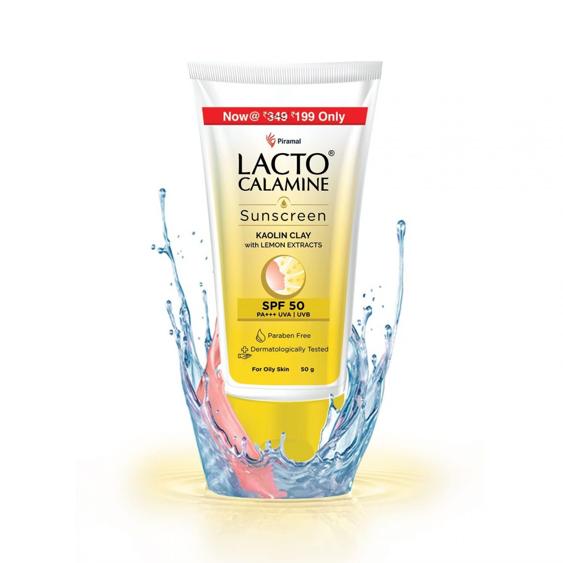Buy Lacto Calamine Sunshield Matte Look Sunscreen SPF50 PA+++, 50gm