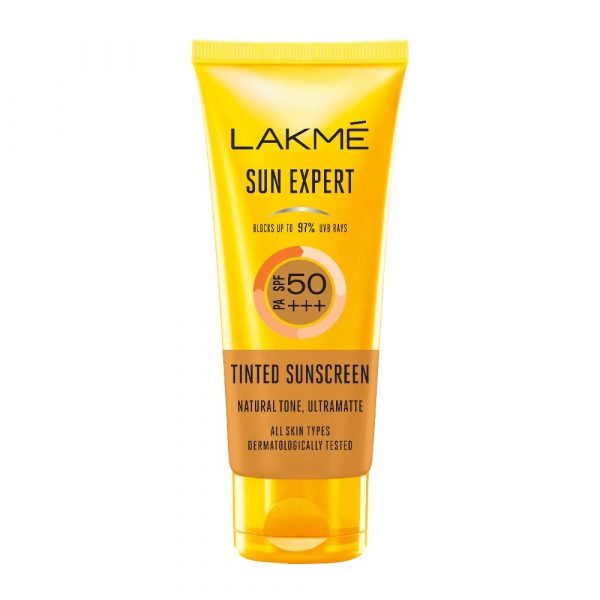 Lakme 50 SPF Sun Expert Tinted Sunscreen Cream, 50gm
