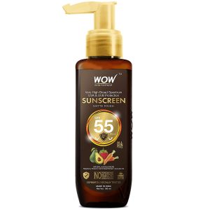 WOW Skin Science Sunscreen Matte Finish - Spf 55 Pa+++, 100ml
