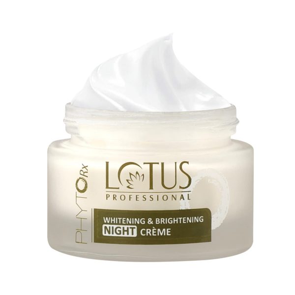 Lotus Professional Phyto Rx Whitening & Brightening Night Cream, 50gm